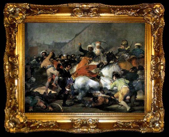 framed  Francisco de goya y Lucientes The Second of May, 1808, ta009-2